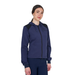 Sweat court zippé pour femme Equestro