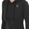 Sweat court zippé pour femme Equestro