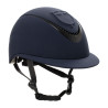 Casque logo embossé visière polo Equestro