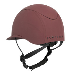 Casque logo embossé visière polo Equestro