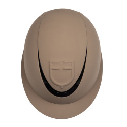 Casque logo embossé visière polo Equestro