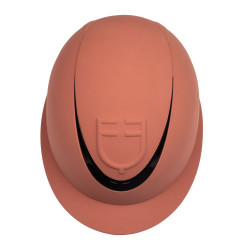 Casque logo embossé visière polo Equestro