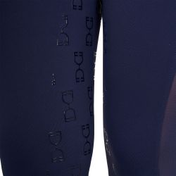 Legging femme slim fit inserts micro mesh