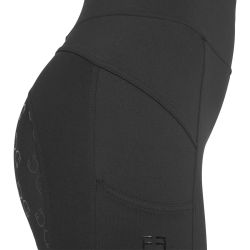 Legging femme slim fit inserts micro mesh