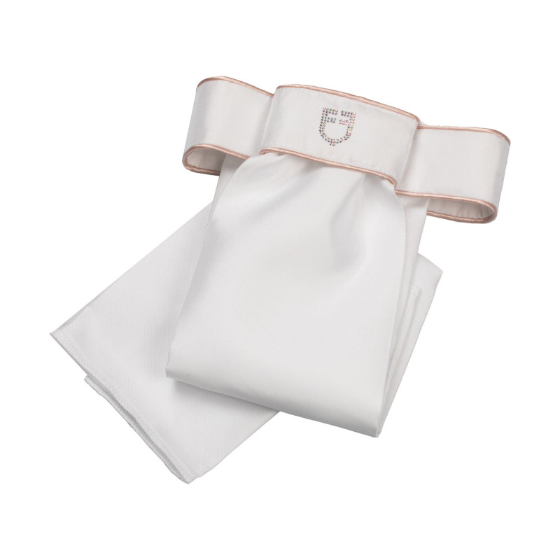 Cravate de chasse Lancelot logo Strass Equestro