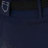 Pantalon d'equitation femme full grip avec logo strass Equestro