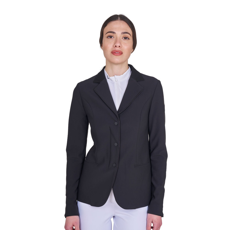 Veste de concours femme zip et boutons Equestro