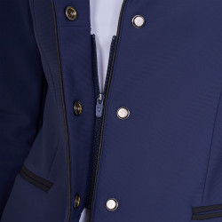 Veste de concours femme zip et boutons Equestro
