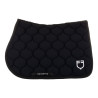 Tapis de selle mixte avec surpiqûres Equestro