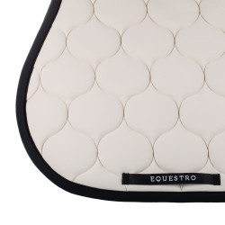 Tapis de selle mixte avec surpiqûres Equestro