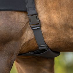 Couvre-cou élastique avec fermeture éclair QHP