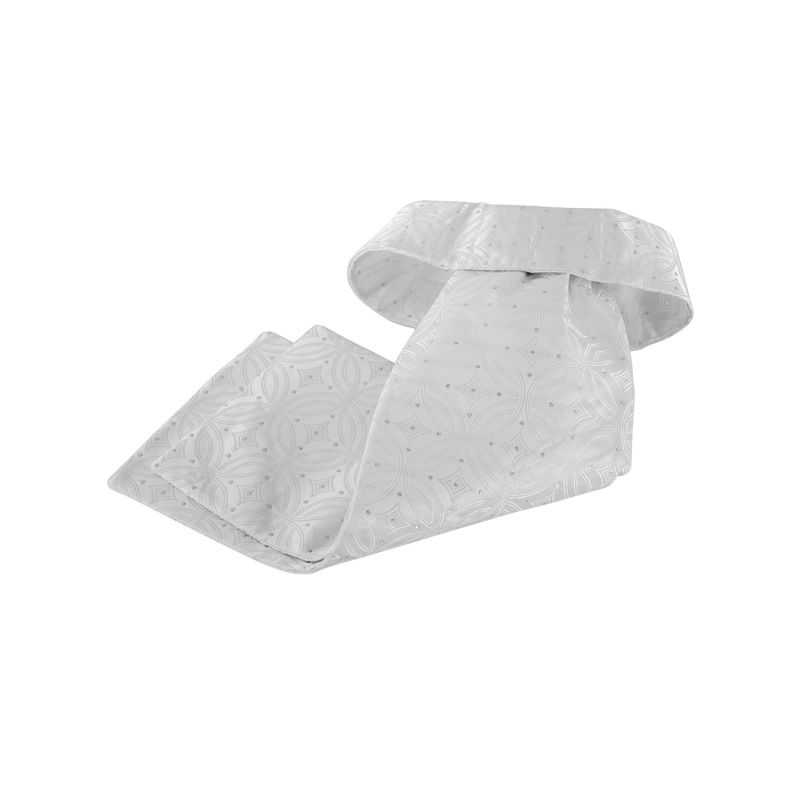 Cravate de chasse motifs argentés Equestro