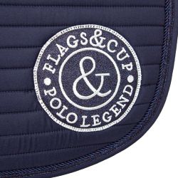 Tapis de selle mixte Laguna Flags&Cup