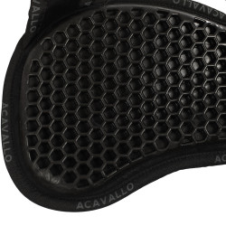 Amortisseur MF-S WFS suède et gel hexagonal plat Acavallo