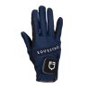 Gants d'équitation techniques avec logo multicolore Equestro