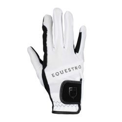 Gants d'équitation techniques avec logo multicolore Equestro