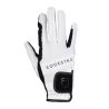 Gants d'équitation techniques avec logo multicolore Equestro