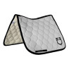 Tapis de selle dressage avec surpiqûres Equestro