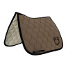 Tapis de selle dressage avec surpiqûres Equestro