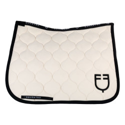 Tapis de selle dressage avec surpiqûres Equestro
