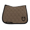Tapis de selle dressage avec surpiqûres Equestro