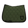 Tapis de selle dressage avec surpiqûres Equestro