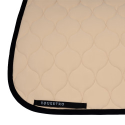 Tapis de selle dressage avec surpiqûres Equestro