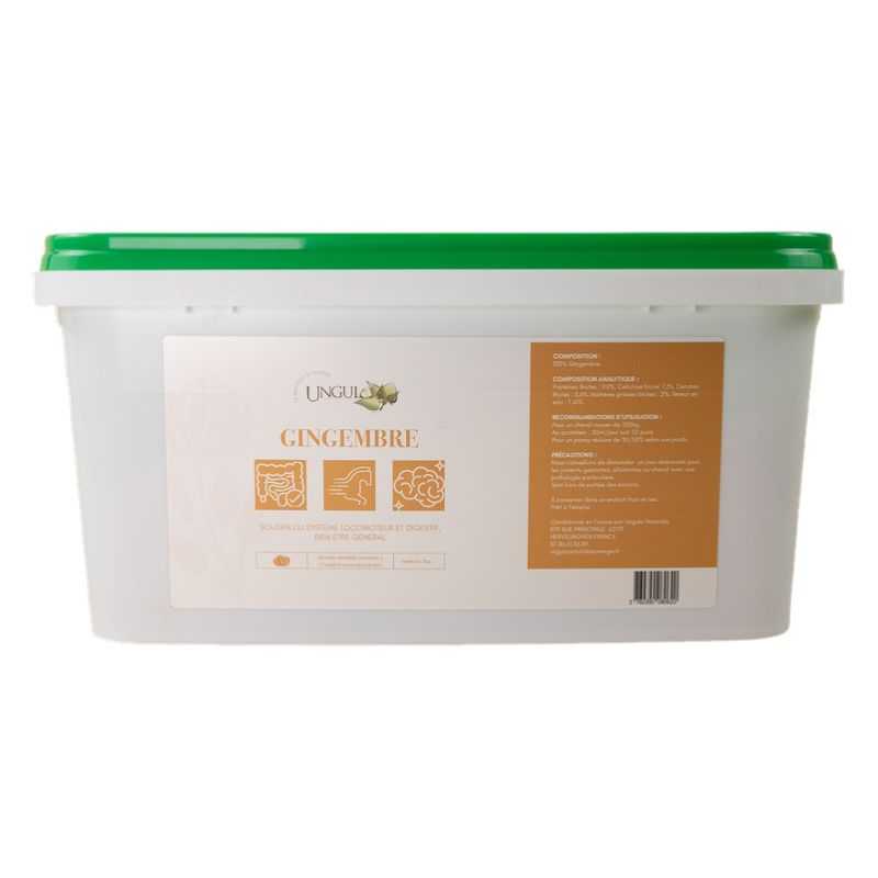 Gingembre en poudre 1,6L Ungula - Complément alimentaire