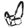 Licol en cuir et nylon tressé Equestro