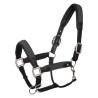 Licol en cuir et nylon tressé Equestro