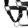 Licol en cuir et nylon tressé Equestro
