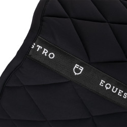Tapis de selle dressage Black Line Equestro