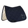Tapis de selle dressage avec logo en strass Equestro