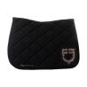 Tapis de selle dressage avec logo en strass Equestro