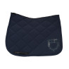 Tapis de selle dressage avec logo en strass Equestro
