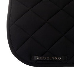 Tapis de selle dressage avec logo en strass Equestro