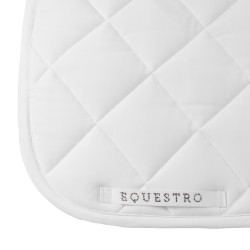 Tapis de selle dressage avec logo en strass Equestro