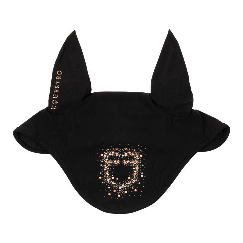 Bonnet anti-mouches avec logo en strass Equestro