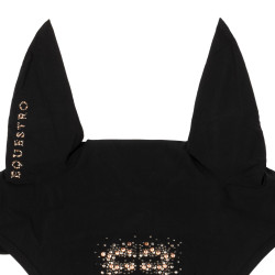 Bonnet anti-mouches avec logo en strass Equestro