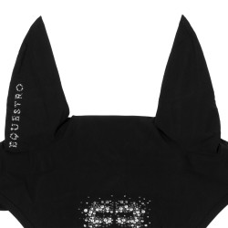Bonnet anti-mouches avec logo en strass Equestro