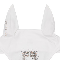 Bonnet anti-mouches avec logo en strass Equestro