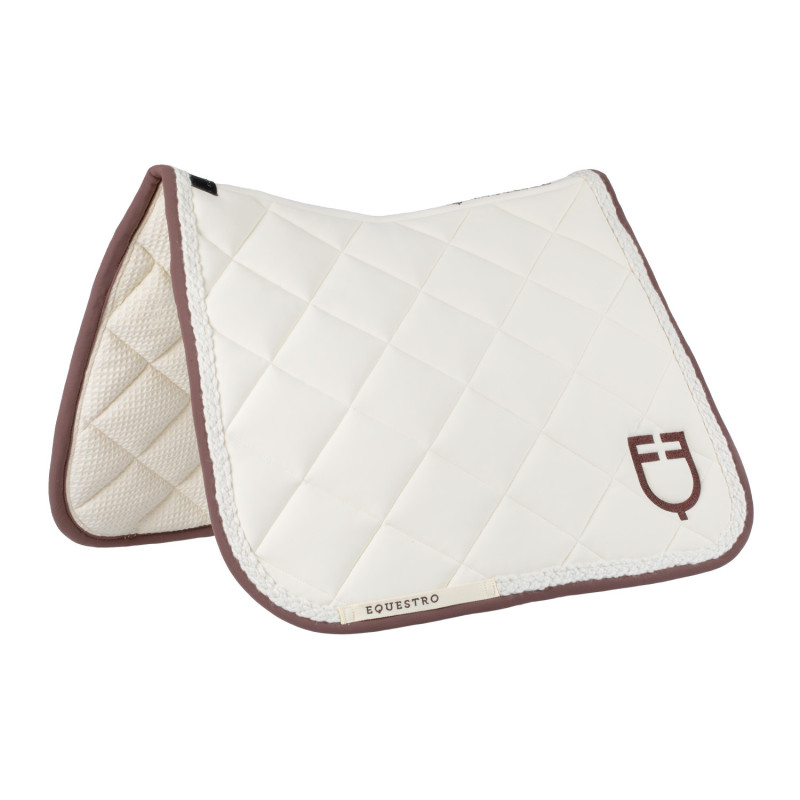 Tapis de selle dressage à corde tressée Equestro