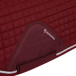 Tapis de selle dressage coton Equestro