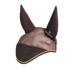 Bonnet anti-mouches coton et mesh Equestro