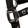 Licol nylon Shiny Fittings avec longe Equestro
