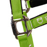 Licol nylon Shiny Fittings avec longe Equestro