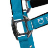 Licol nylon Shiny Fittings avec longe Equestro