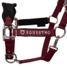 Licol nylon Fleece avec longe Equestro