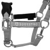 Licol nylon Fleece avec longe Equestro