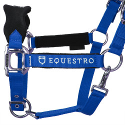 Licol nylon Fleece avec longe Equestro